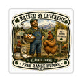 Free Range Human Die-Cut Sticker | Homesteader Collection | Sláinte Farms