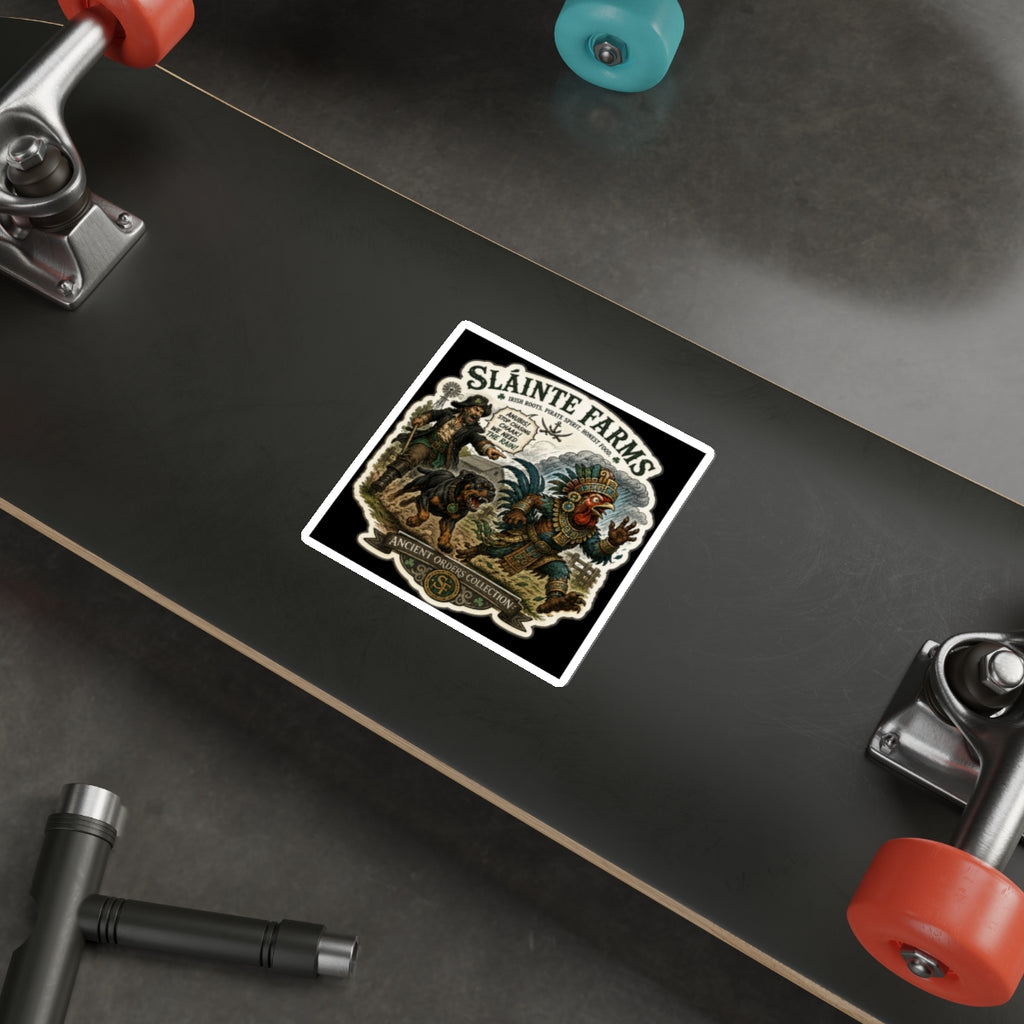 Chaak's Great Escape Die-Cut Sticker | Ancient Orders Collection