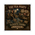 Sláinte Farms | The Tea Party Die-Cut Sticker | Breakfast Revolution Collection