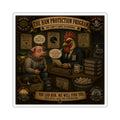 The Ham Protection Program | Sláinte Farms Die-Cut Sticker | Pig Chronicles Collection