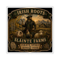 Irish Roots Pirate Spirit Honest Food Die-Cut Sticker | Sláinte Farms Heritage Collection