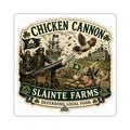 Chicken Cannon Die-Cut Sticker | MegaMart Resistance Collection | Sláinte Farms