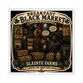 Breakfast Black Market Die-Cut Sticker | Smugglers & Pirates Collection | Sláinte Farms