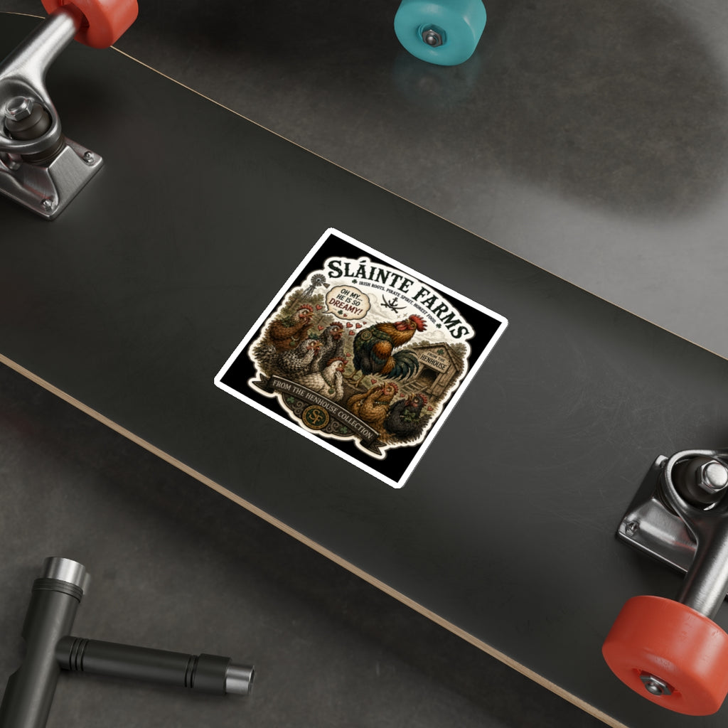 Oh My... He Is So Dreamy! Die-Cut Sticker | From The Henhouse Collection