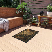 Front Porch Rules | Sláinte Farms Outdoor Doormat | Home & Hearth Collection