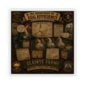 The Department of Egg Efficiency Die-Cut Sticker | MegaMart Resistance Collection | Sláinte Farms
