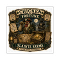 Chicken of Fortune Die-Cut Sticker | Smugglers & Pirates Collection | Sláinte Farms