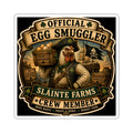 Official Egg Smuggler Crew Member Die-Cut Sticker | Egg Cartel Collection | Sláinte Farms
