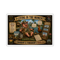 Living In The Moment | Sláinte Farms Die-Cut Sticker | Pig Chronicles Collection
