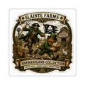 The Irish Exit | Sláinte Farms Die-Cut Sticker | Shenanigans Collection