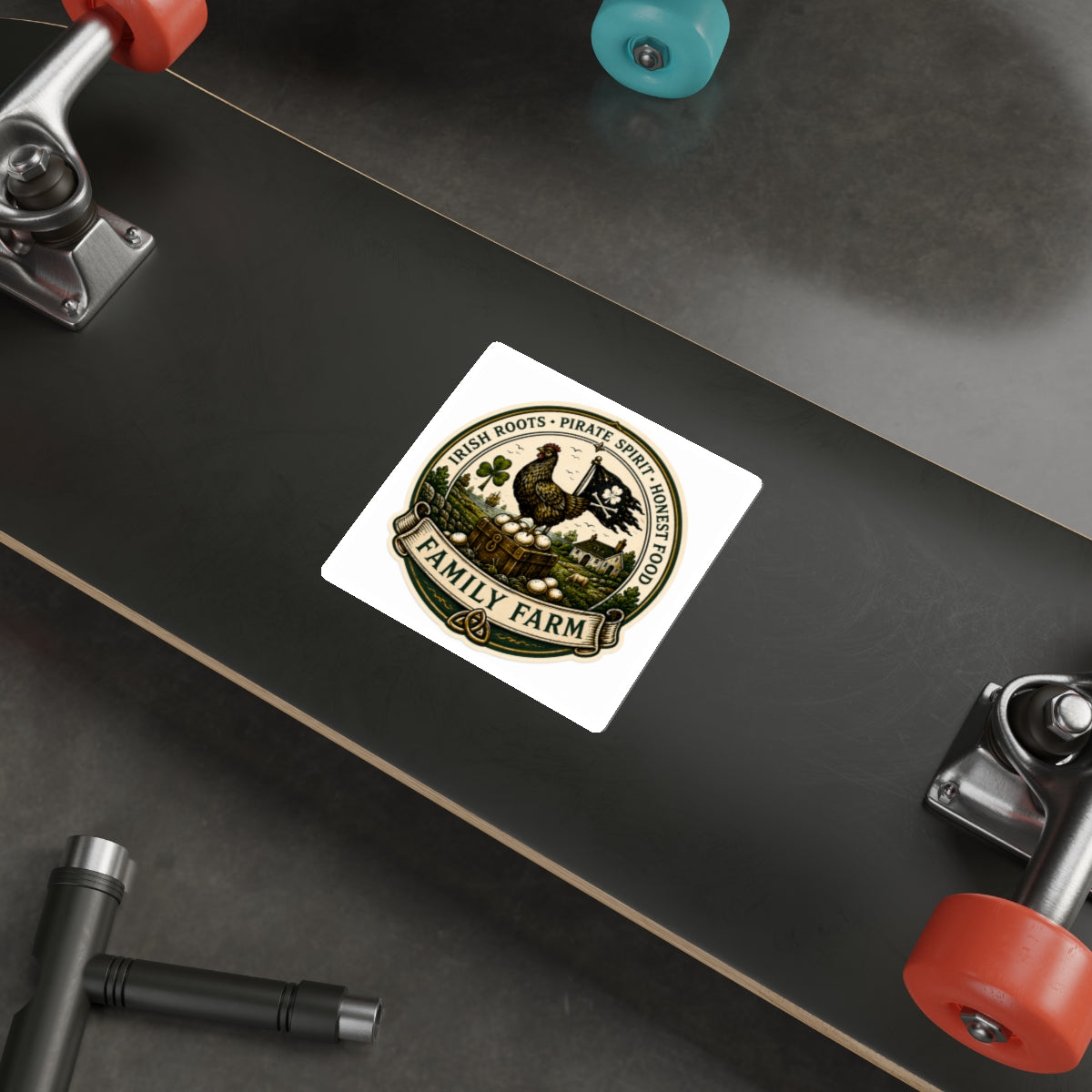 Family Farm Die-Cut Sticker | Sláinte Farms Classics Collection
