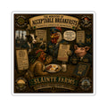 The Ministry of Acceptable Breakfasts Die-Cut Sticker | MegaMart Resistance Collection | Sláinte Farms