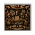 The Coop Fathers | Sláinte Farms Die-Cut Sticker | Breakfast Revolution Collection