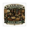 Blackbeard's Breakfast Club Die-Cut Sticker | Smugglers & Pirates Collection | Sláinte Farms