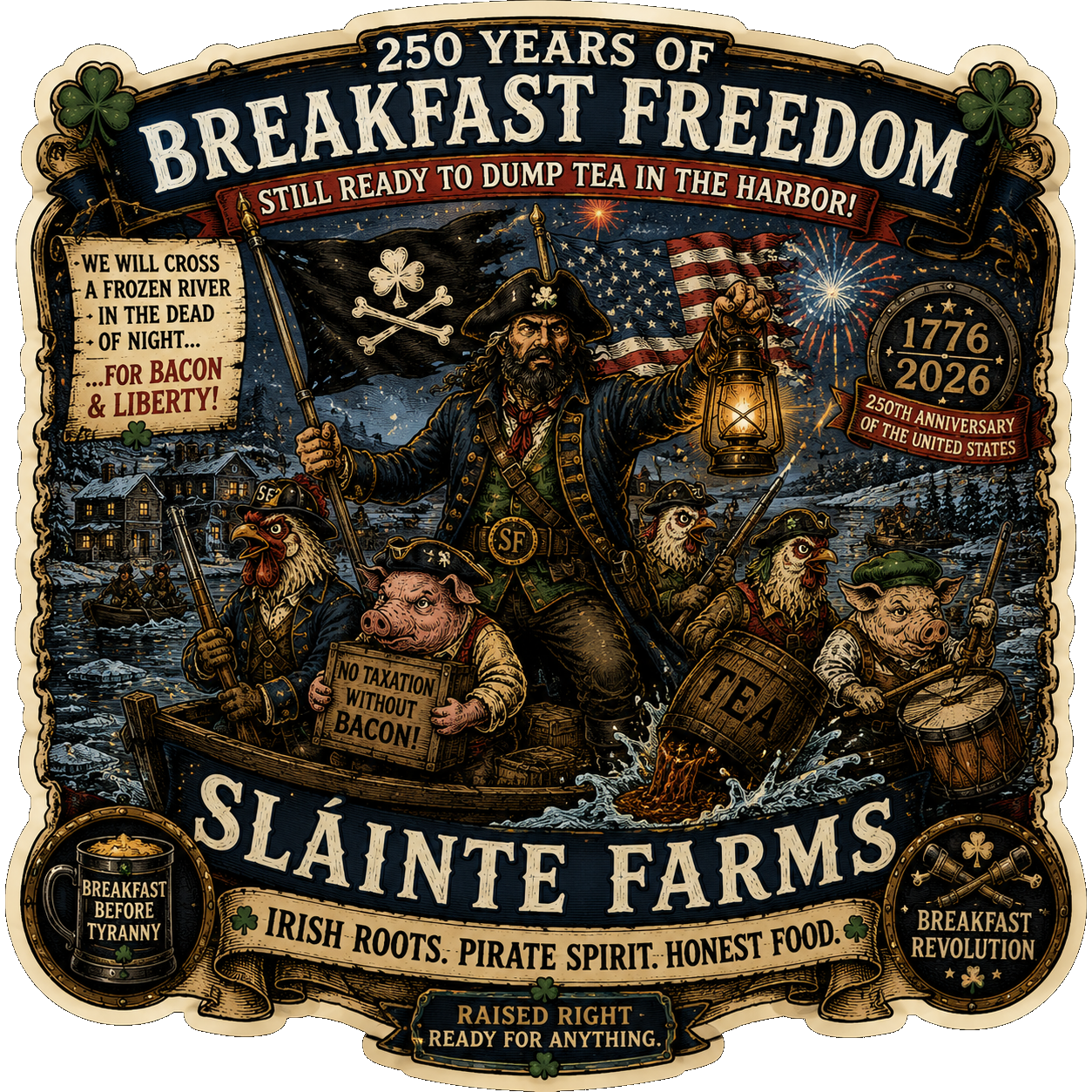 250 Years of Breakfast Freedom