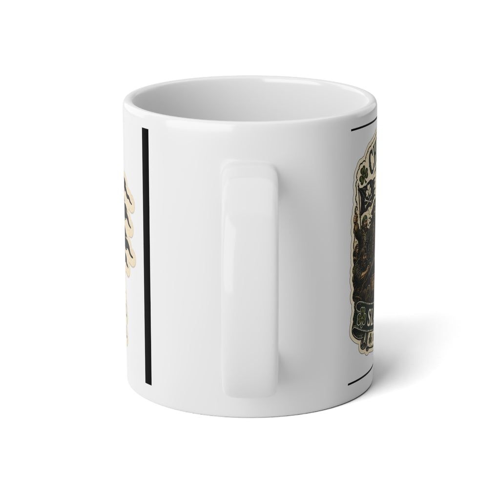 Vintage Farmhouse Jumbo Mug — Chicken Cannon™ | 20oz Jumbo Coffee Mug | Sláinte Farms