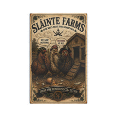 We Saw Nothing | Tea Towel | From the Henhouse Collection | Sláinte Farms