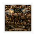 Sláinte Farms – The Breakfast Patriots | Breakfast Revolution Sticker