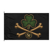The Crew Standard Flag | Shamrock Jolly Roger | Sláinte Classics Collection | Double-Sided 3' x 5' Flag