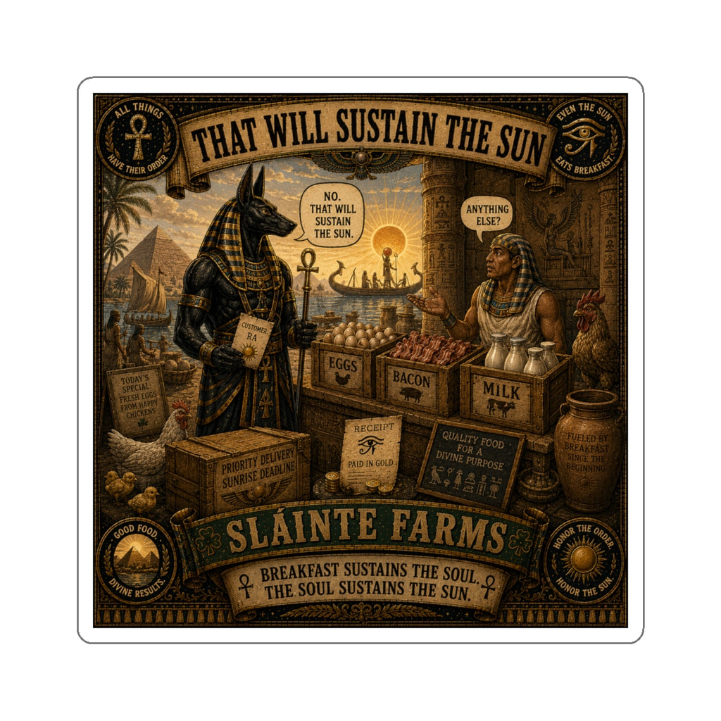 That Will Sustain The Sun Die-Cut Sticker | Ancient Orders Collection
