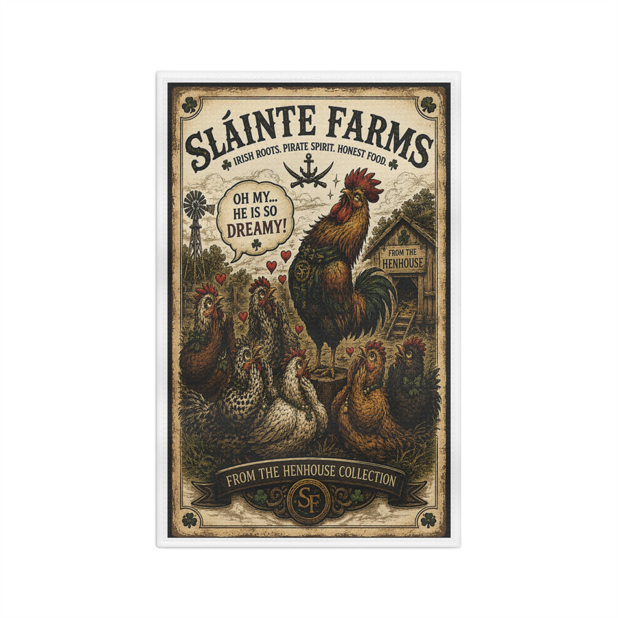 Dreamy Kitchen Tea Towel | From the Henhouse Collection | Sláinte Farms