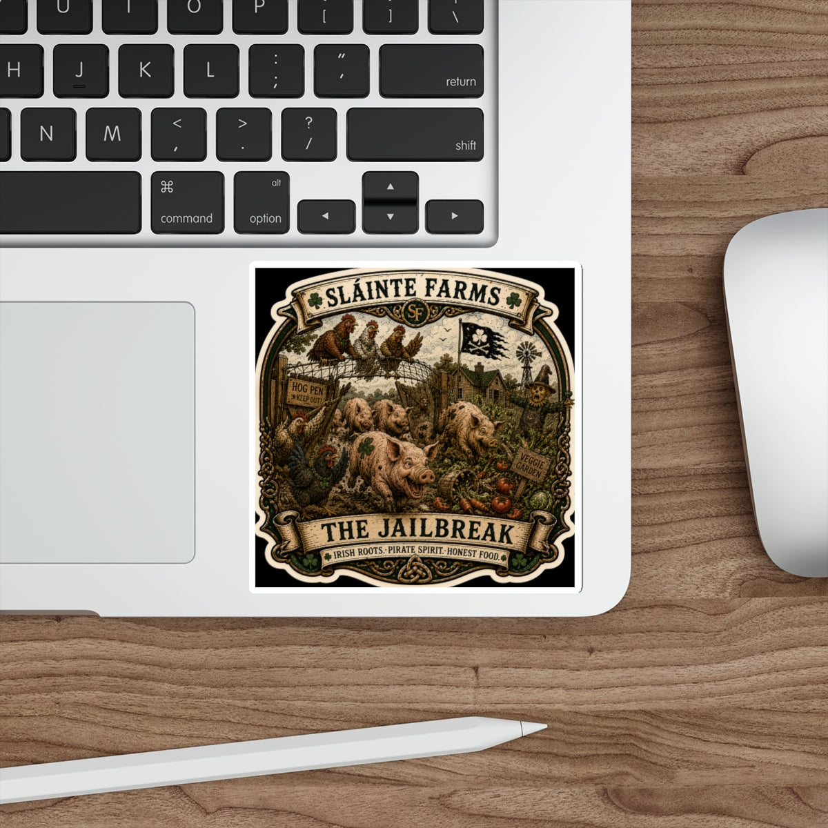 The Jailbreak | Sláinte Farms Die-Cut Sticker | Shenanigans Collection