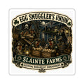 Egg Smugglers Union Die-Cut Sticker | Egg Cartel Collection | Sláinte Farms