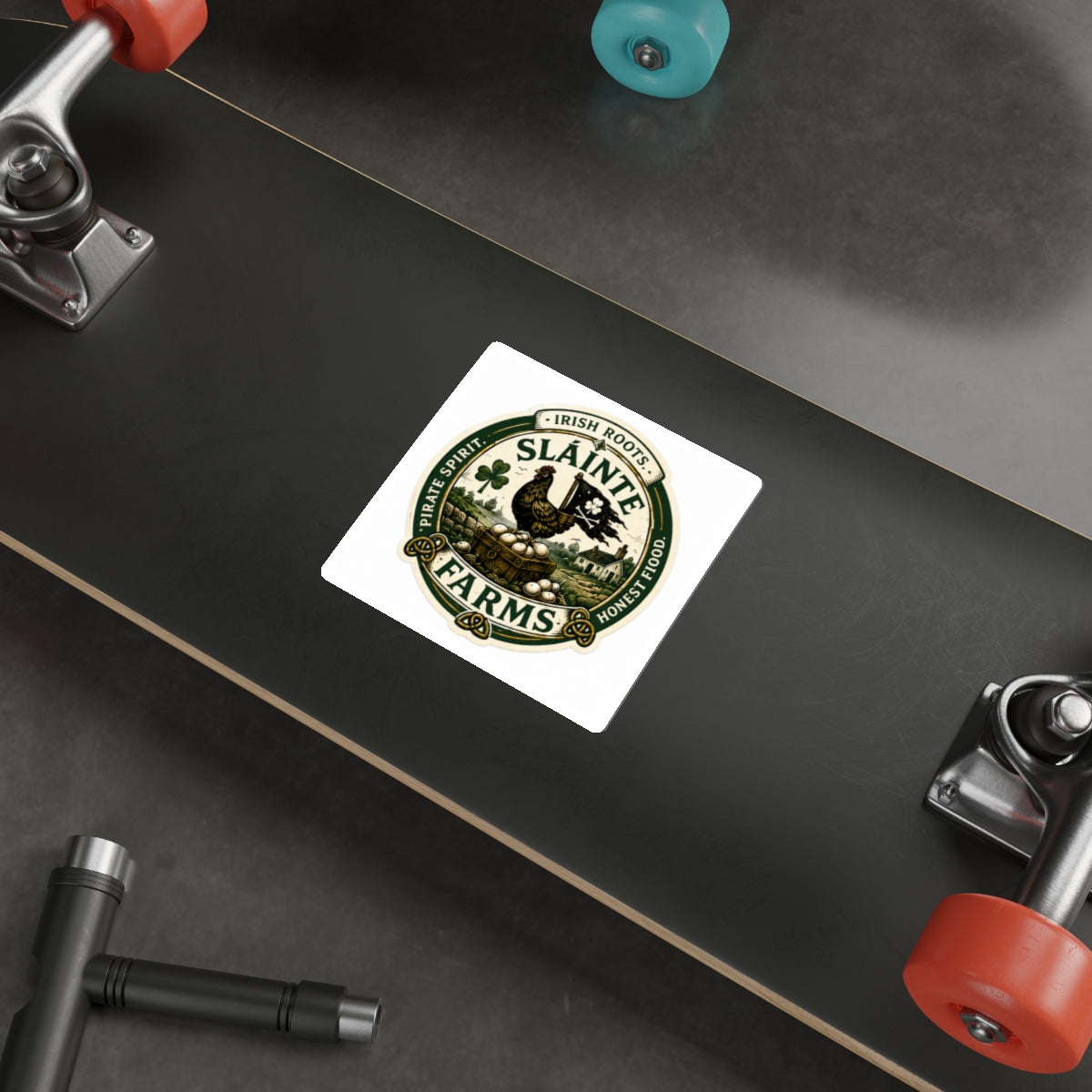 Sláinte Farms Heritage Logo Die-Cut Sticker | Sláinte Farms Classics Collection