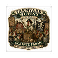 Farmyard Mutiny Die-Cut Sticker | Smugglers & Pirates Collection | Sláinte Farms