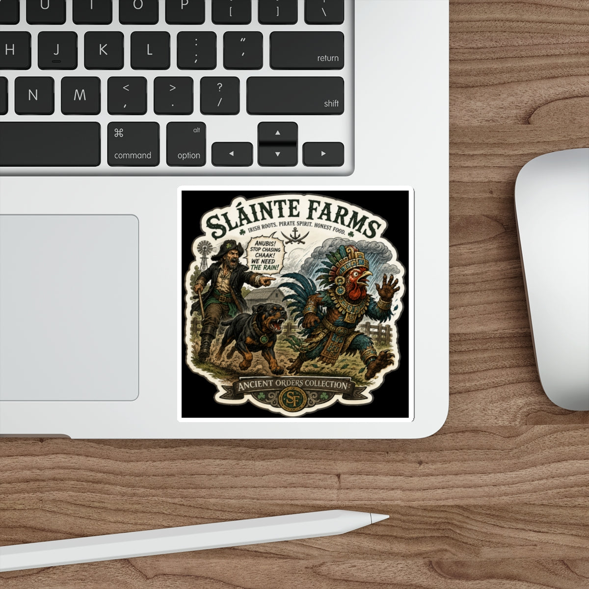 Chaak's Great Escape Die-Cut Sticker | Ancient Orders Collection