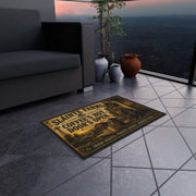 Coffee's Hot. Door's Open. | Sláinte Farms Outdoor Doormat | Home & Hearth Collection