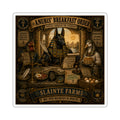 Anubis' Breakfast Order: Official Order of the Afterlife Die-Cut Sticker | Ancient Orders Collection
