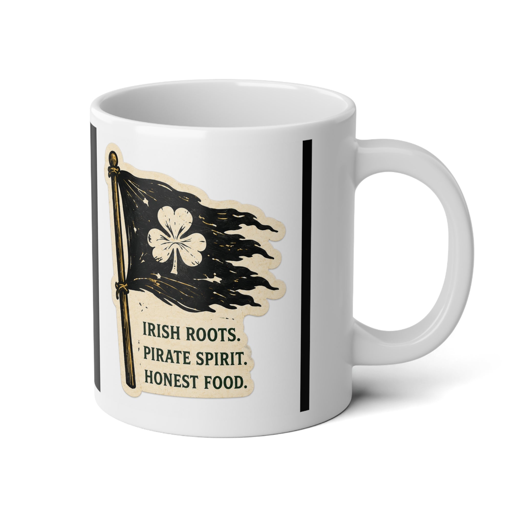 Vintage Farmhouse Jumbo Mug — Chicken Cannon™ | 20oz Jumbo Coffee Mug | Sláinte Farms