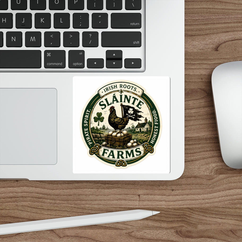 Sláinte Farms Heritage Logo Die-Cut Sticker | Sláinte Farms Classics Collection