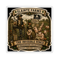 The Invisible Fence | Sláinte Farms Die-Cut Sticker | Shenanigans Collection