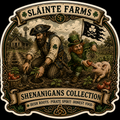 All For Naught Sláinte Farms die-cut sticker