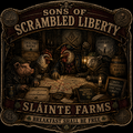 Sons of Liberty Sláinte Farms die-cut sticker