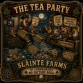 Tea Party Sláinte Farms die-cut sticker