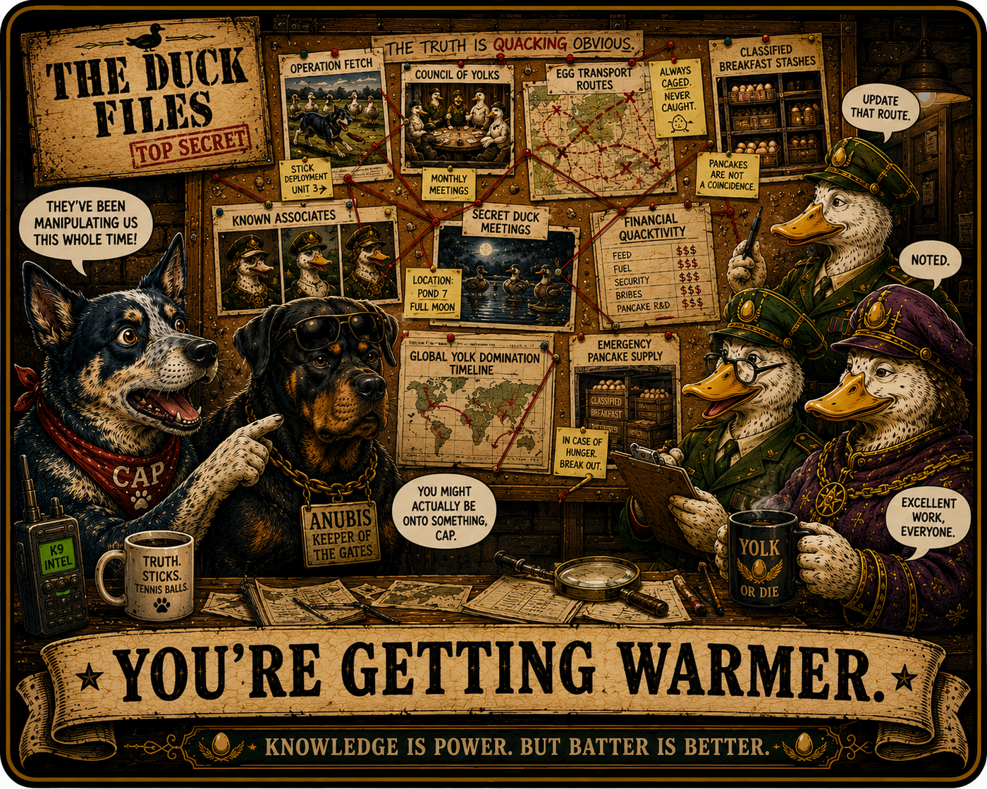 The Duck Files Sláinte Farms Egg Carton Exclusives die-cut sticker